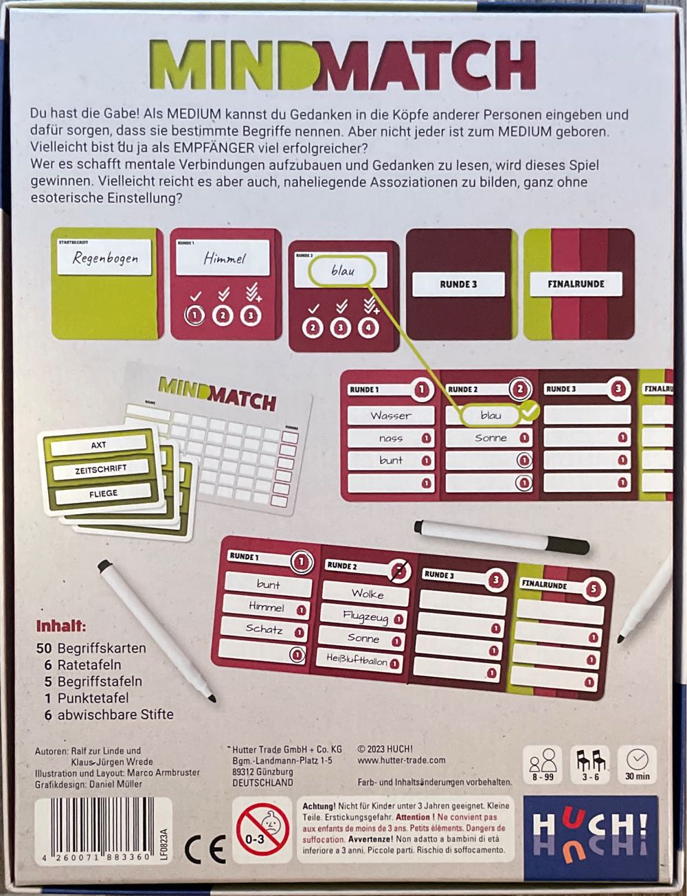 Mindmatch  (3-6) board game collectible [Barcode 4260071883360] - Main Image 2