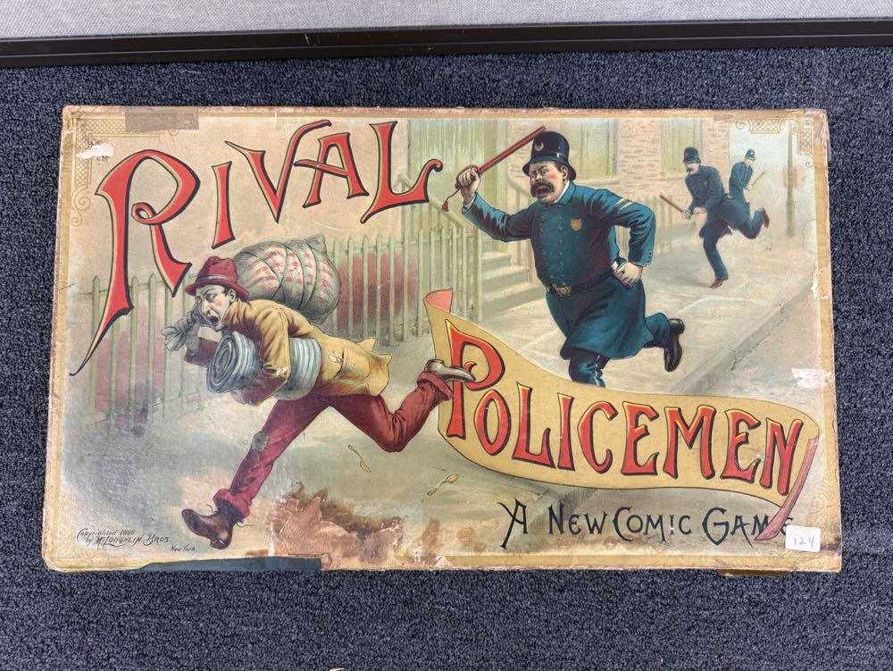 Rival Policemen: A New Comic Game