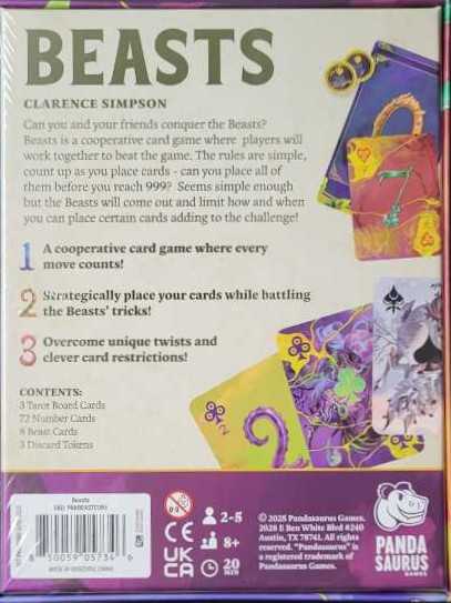 Beasts  (2-5) board game collectible [Barcode 850059057346] - Main Image 2