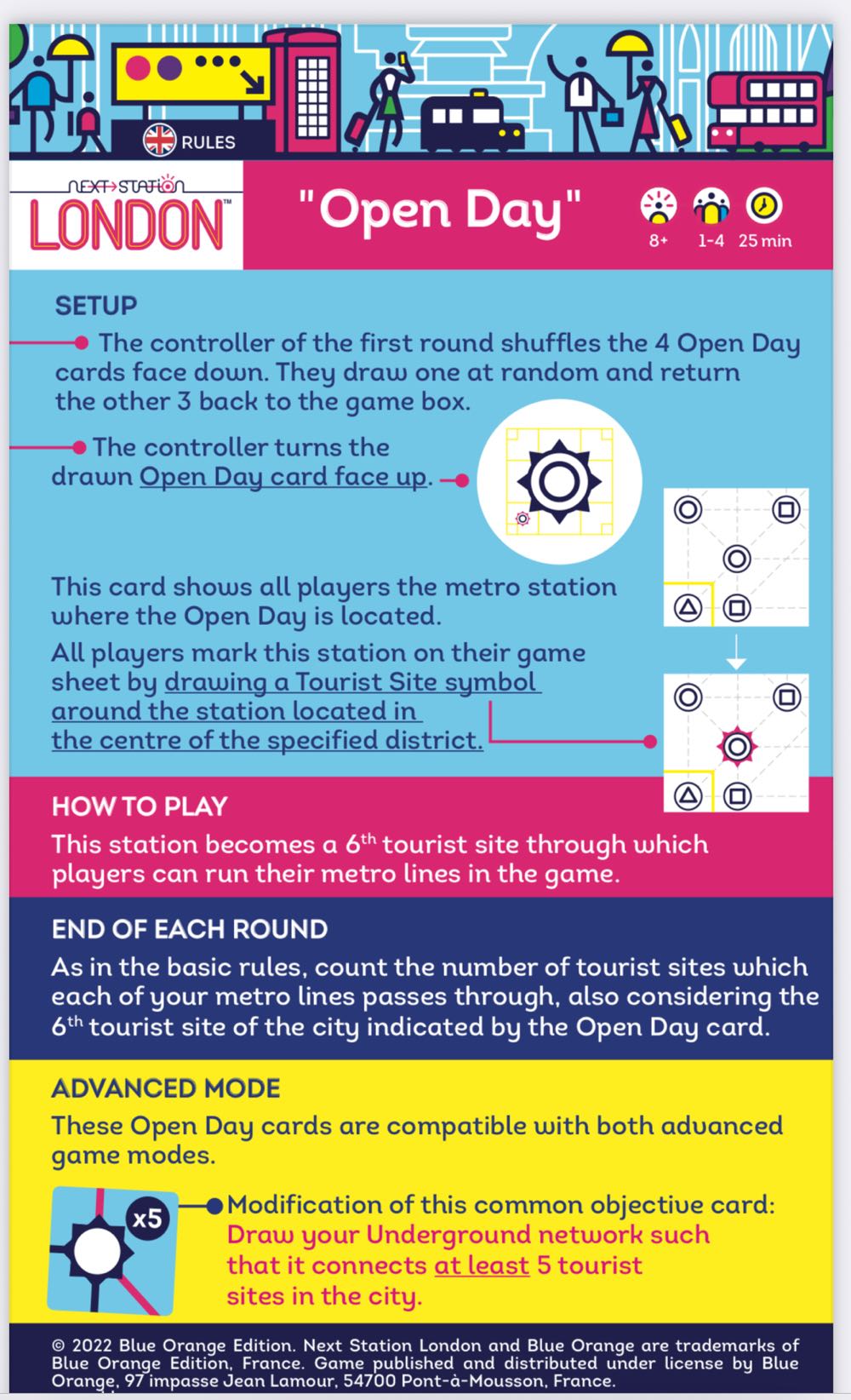 Next Station London: Open Day  (1 2 3 4) board game collectible - Main Image 4