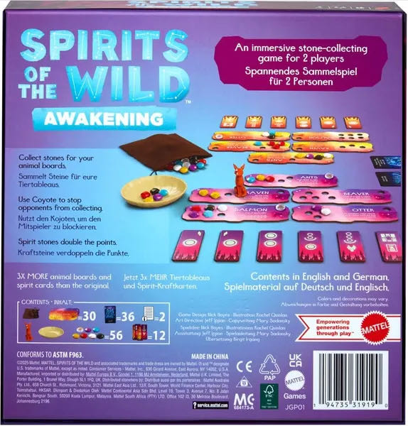 Spirits of the Wild: Awakening  (2 Players) board game collectible [Barcode 194735319190] - Main Image 2