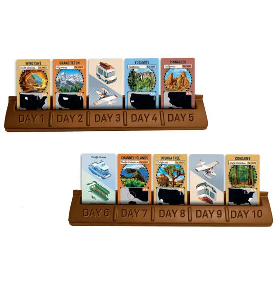 10 Days in the National Parks  (2 3 4) board game collectible [Barcode 700304159328] - Main Image 4