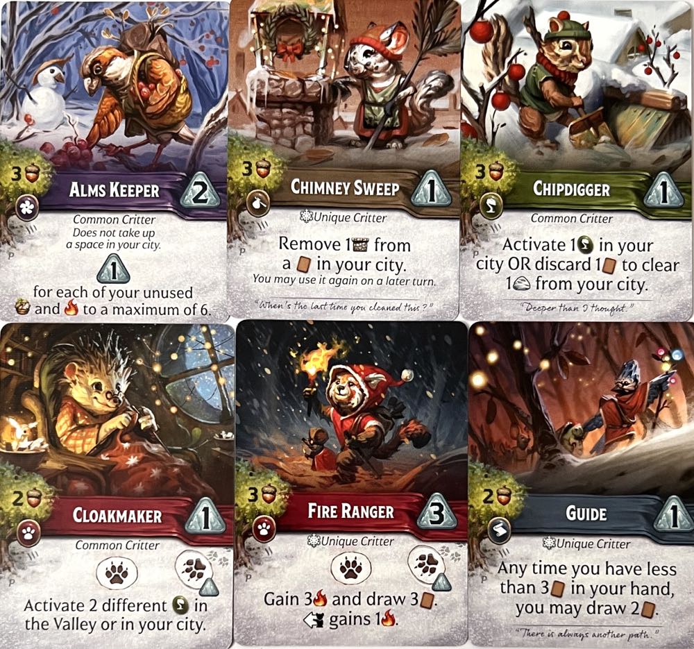 Everdell Silverfrost: 12 Days of Bellsong Promos  board game collectible [Barcode 810082832174] - Main Image 3