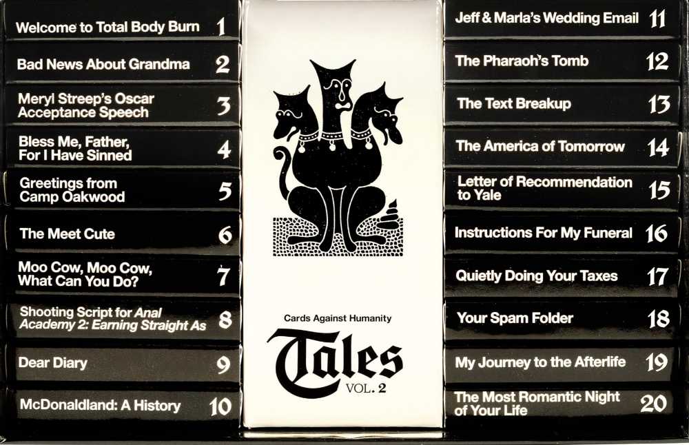Cards Against Humanity: Twists Tales 2  (4+) board game collectible [Barcode 817246021955] - Main Image 4