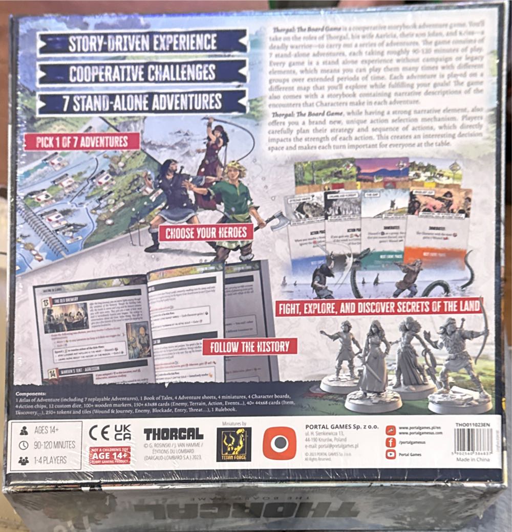 Thorgal The Board Game  board game collectible [Barcode 5902560386837] - Main Image 2