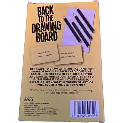 Back To The Drawing Board  (4+) board game collectible - Main Image 2