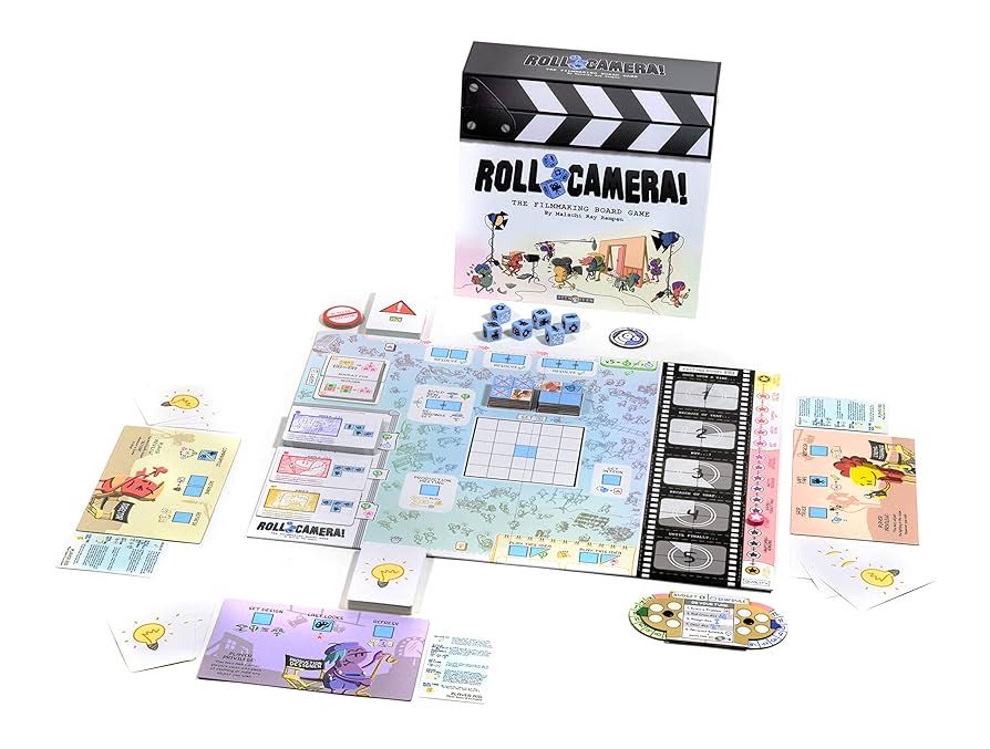 Roll Camera The Filmmaking Camera!  (1-4) board game collectible [Barcode 687408564367] - Main Image 2