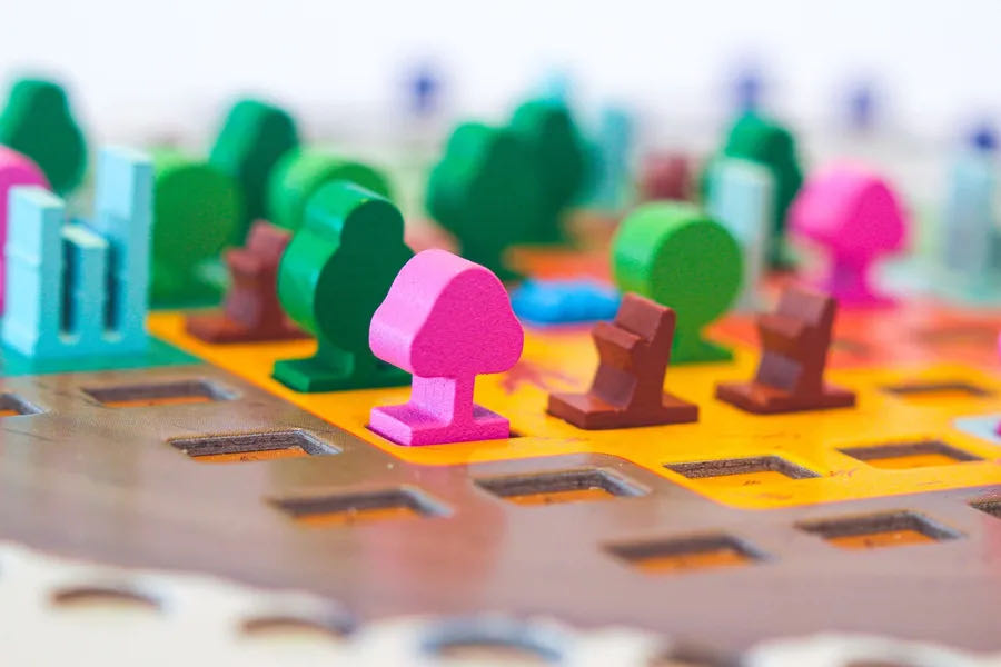 Evergreen: Cherry Blossoms and Bamboo  (1 2 3 4) board game collectible [Barcode 8056324762270] - Main Image 3