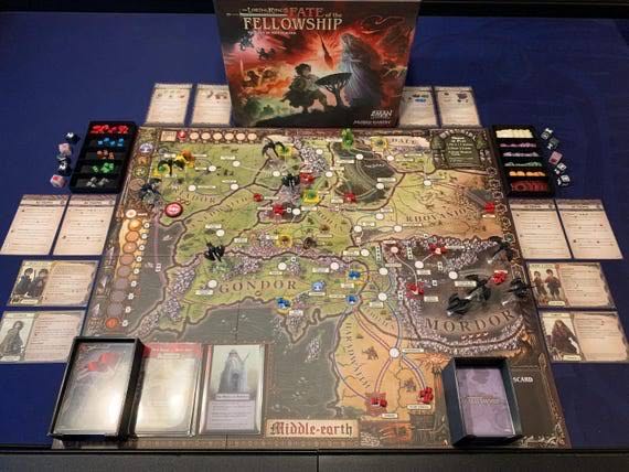 The Lord Of The Rings: Fate Of The Fellowship  (1-5) board game collectible [Barcode 841333132088] - Main Image 3