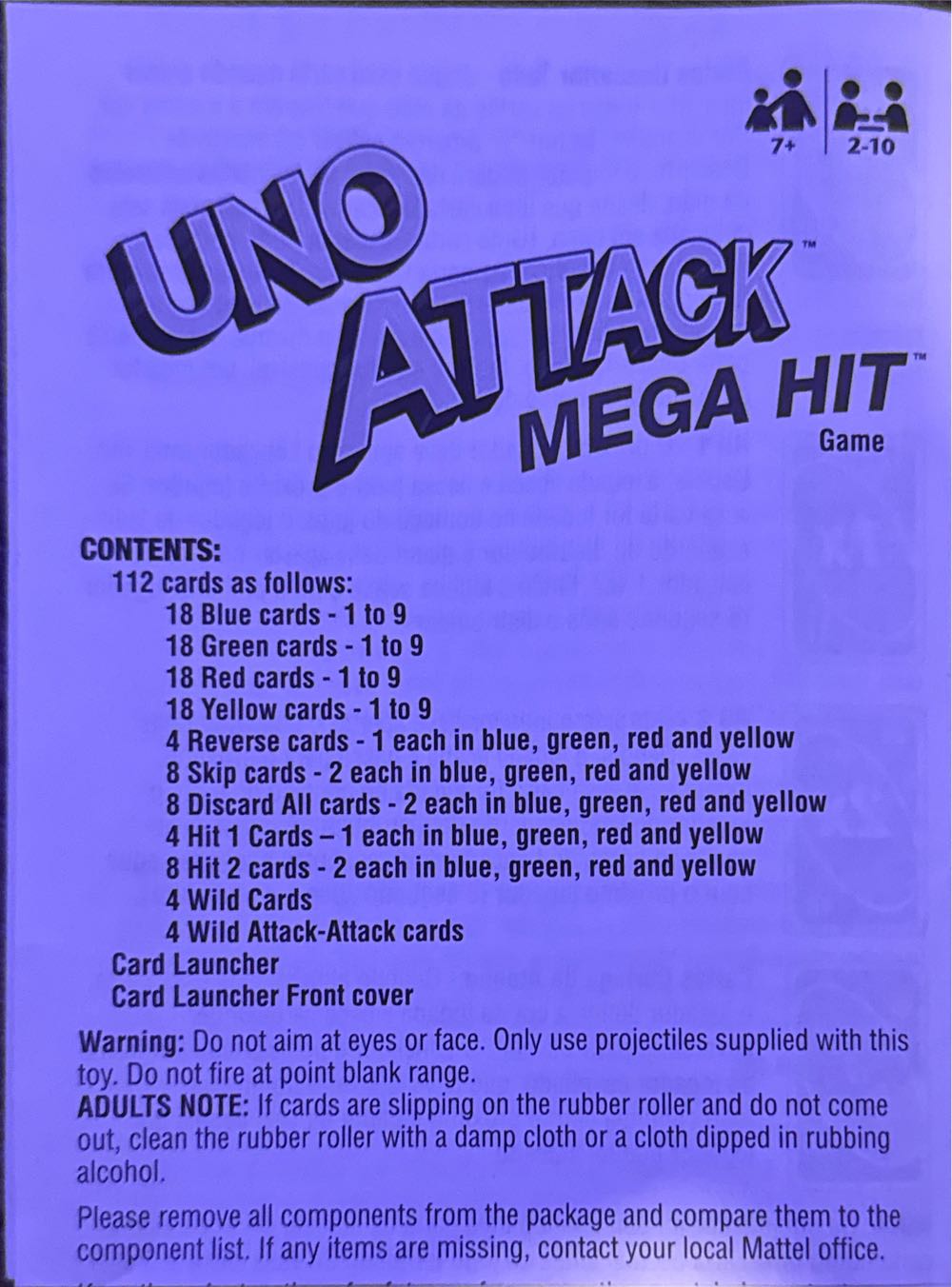 UNO-Attack: Mega Hit  board game collectible - Main Image 3