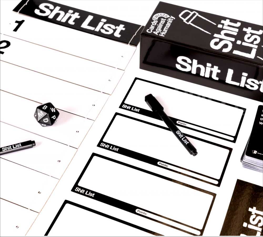 Cards Against Humanity: Shit List  (4+) board game collectible [Barcode 817246021894] - Main Image 3