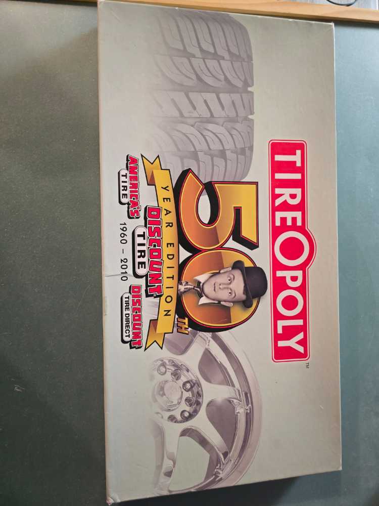 Tireopoly  board game collectible - Main Image 2