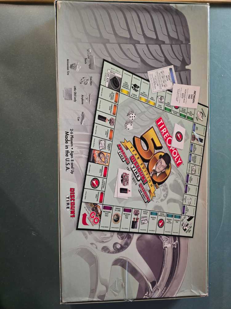 Tireopoly  board game collectible - Main Image 3