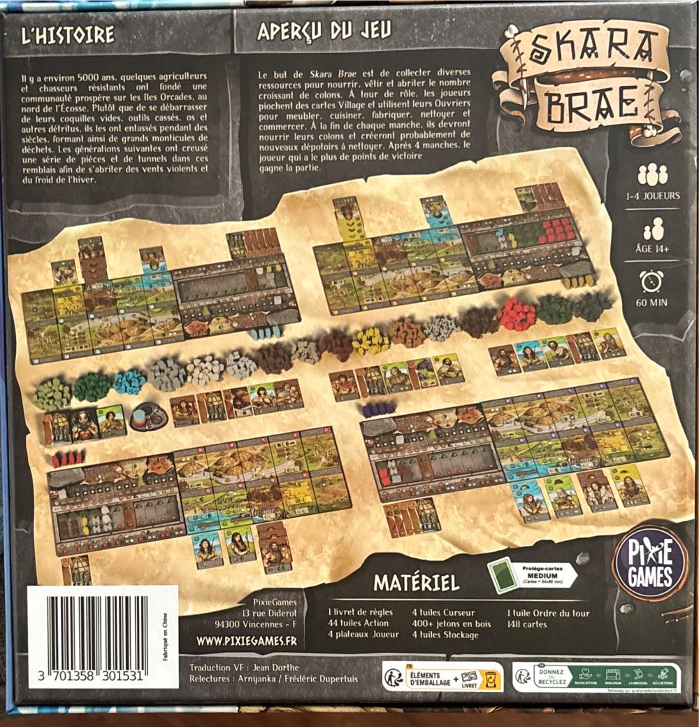 Skara Brae Vf  board game collectible [Barcode 3701358301531] - Main Image 2