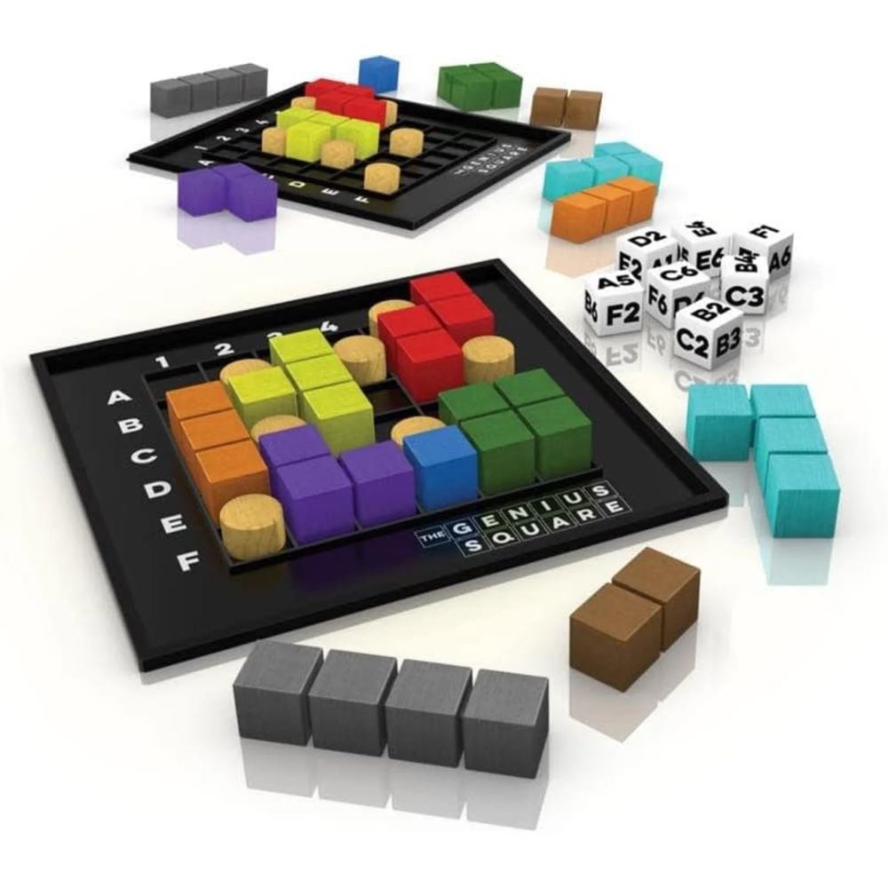 Genius Square  (2) board game collectible [Barcode 847563002986] - Main Image 2