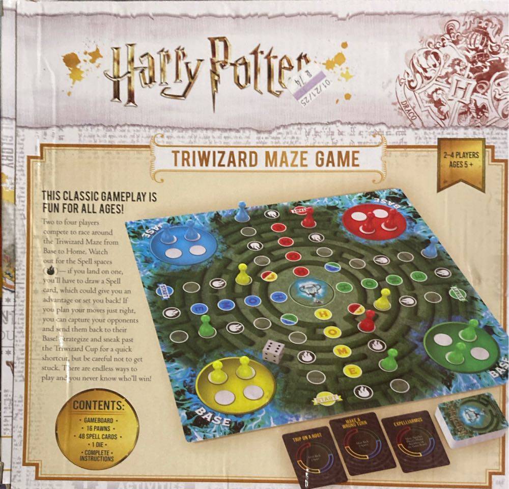 Harry Potter: Tri-wizard Maze Game 2nd Ed  (2-4) board game collectible [Barcode 8720077299733] - Main Image 2