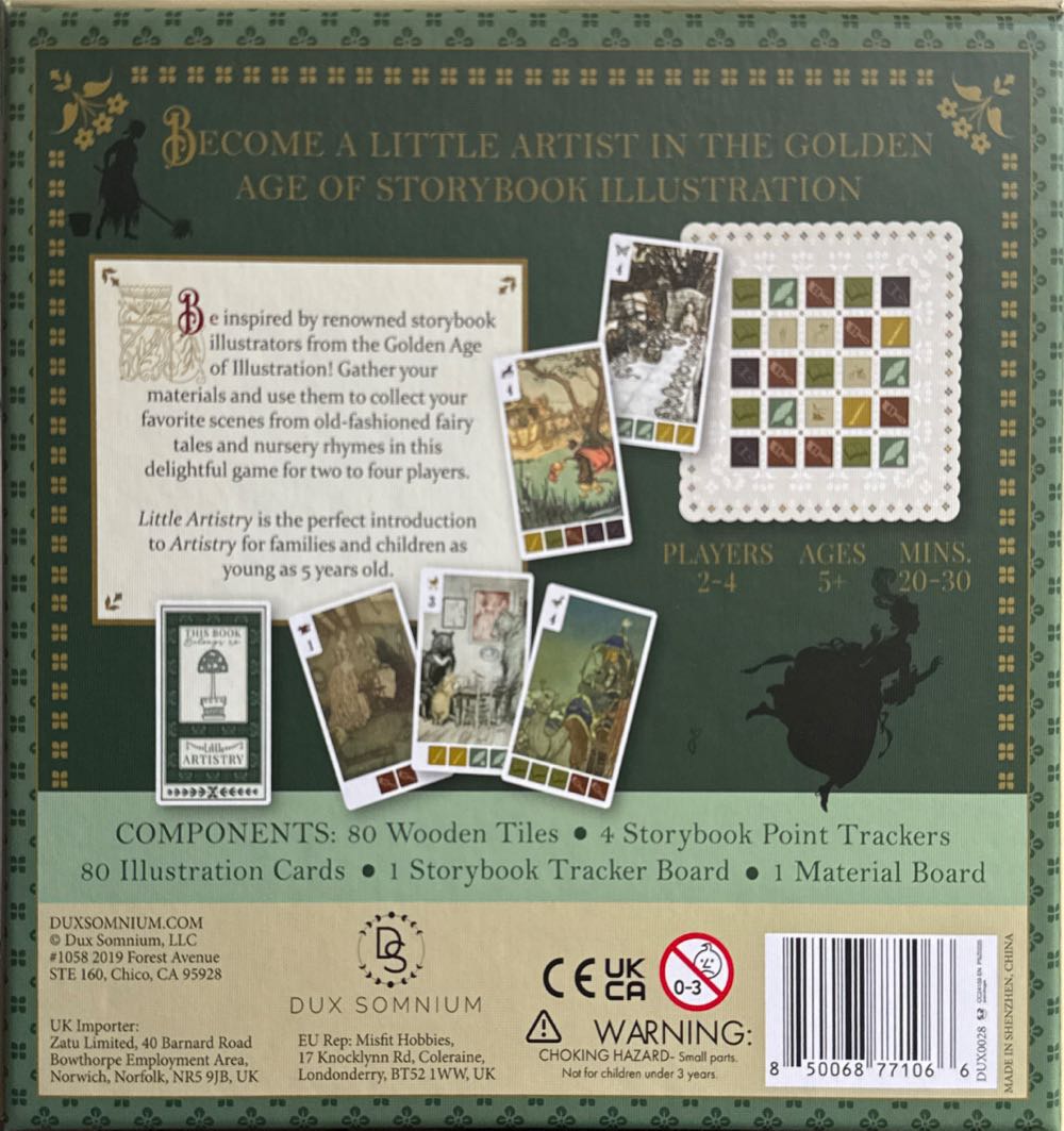 Little Artistry  (2-4) board game collectible [Barcode 850068771066] - Main Image 2