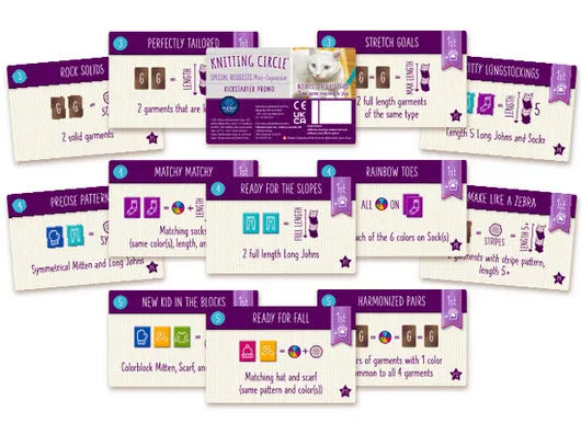 Knitting Circle: Special Requests KS Promo  (1 2 3 4) board game collectible [Barcode 729220010896] - Main Image 4