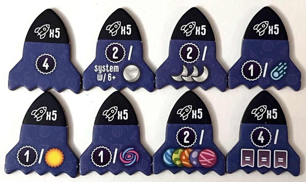 Point Galaxy  (1 2 3 4 5) board game collectible [Barcode 729220010919] - Main Image 3