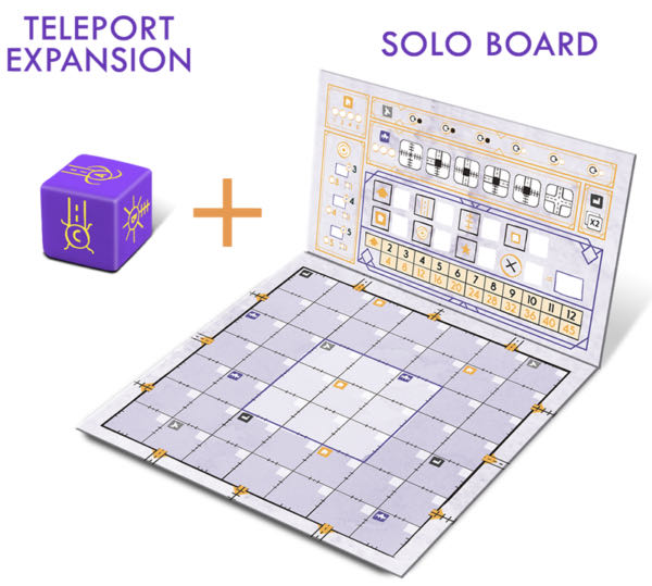 Railroad Ink: Solo Board  (1) board game collectible [Barcode 8056324760764] - Main Image 2