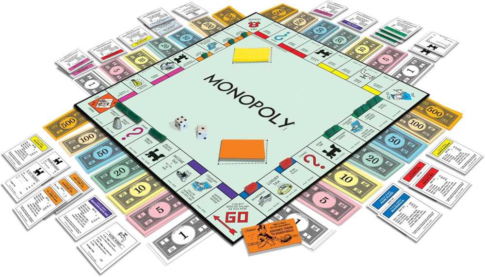 Monopoly  (2-8) board game collectible [Barcode 6909110152118] - Main Image 2