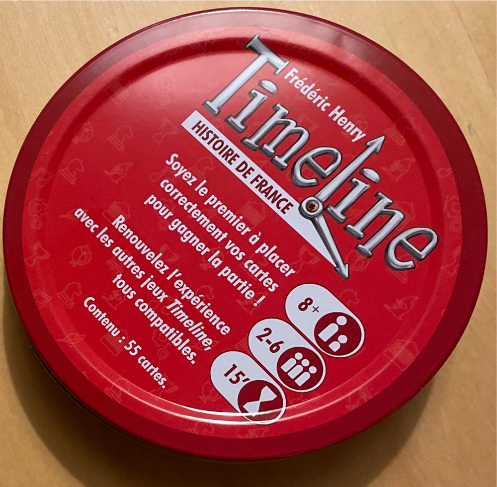 Timeline Histoire De France  (2-6) board game collectible - Main Image 2