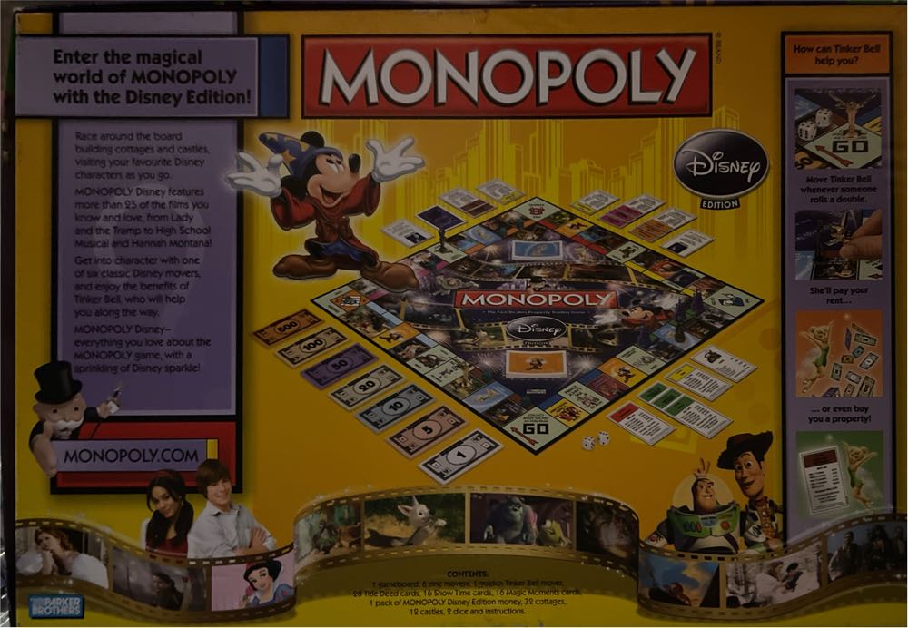 Disney Edition  board game collectible [Barcode 653569410874] - Main Image 2