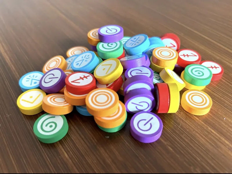 Vantage: Skill Token Upgrade Pack  board game collectible [Barcode 850064100143] - Main Image 2