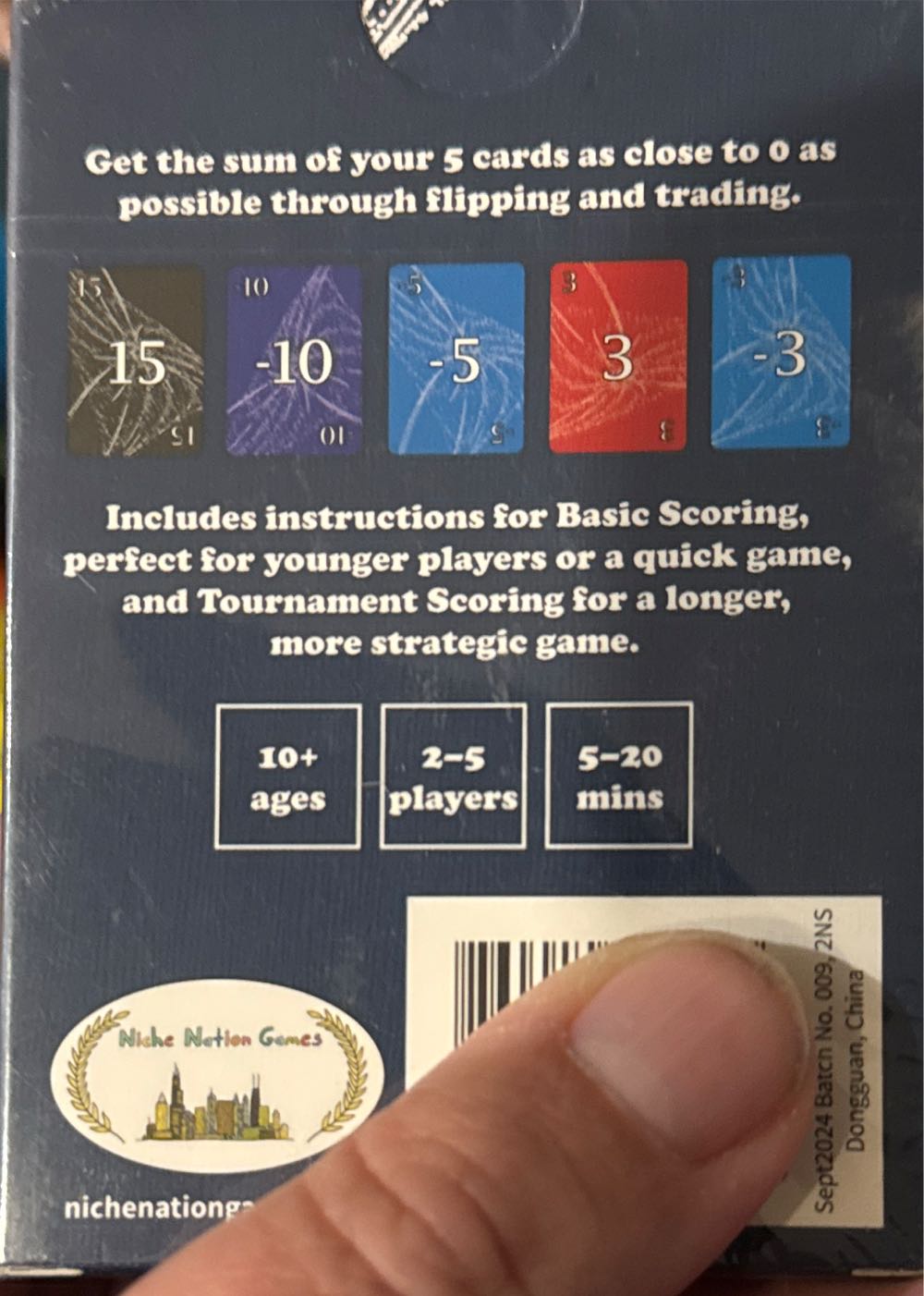 Nilsum  (2-5) board game collectible [Barcode 860010215999] - Main Image 2