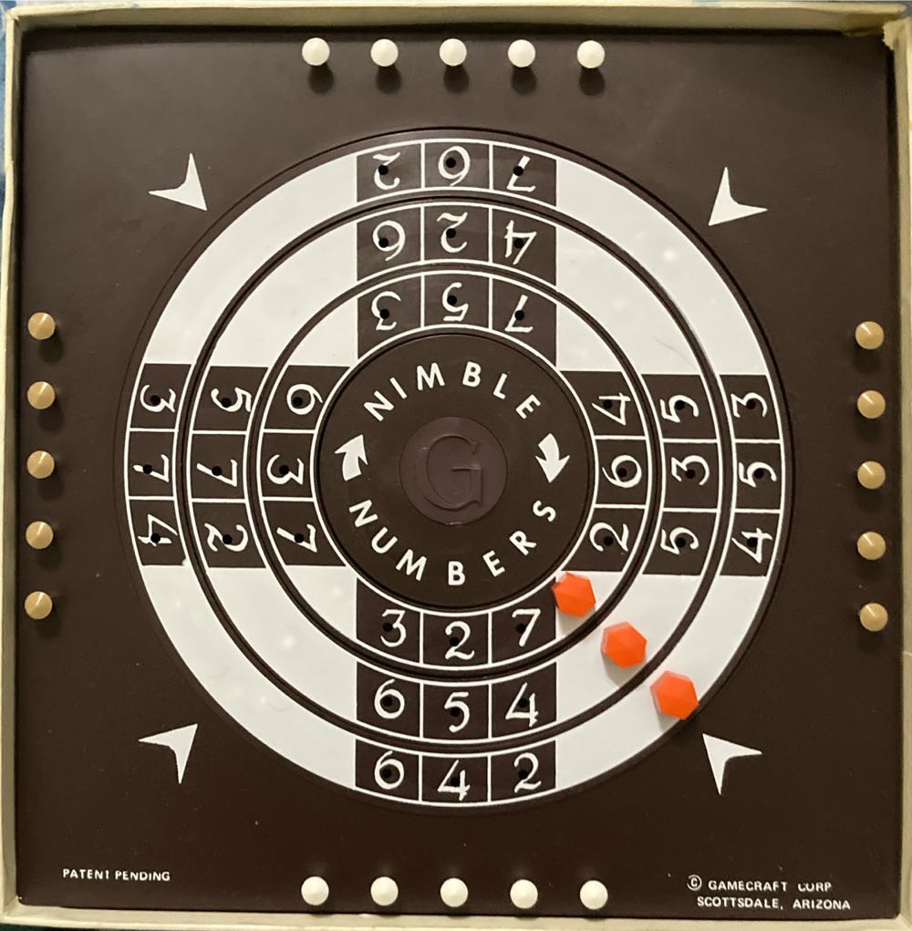 Nimble Numbers  (2) board game collectible - Main Image 3