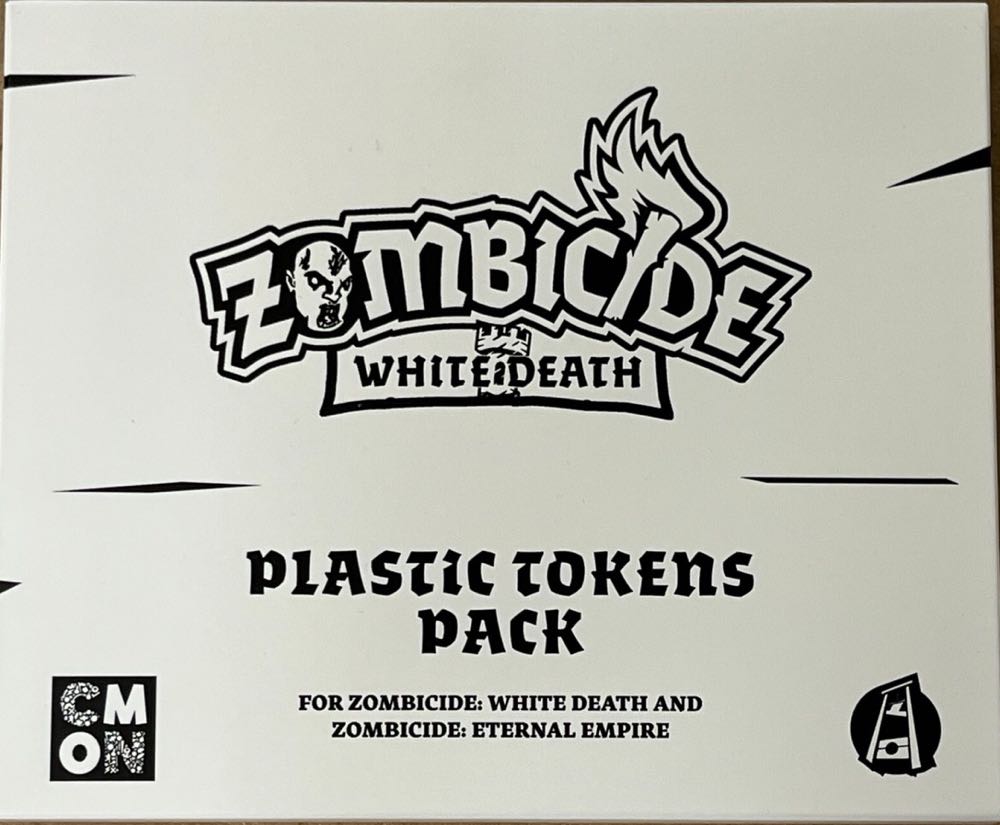 White Death Plastic Token Pack  board game collectible [Barcode 889696017192] - Main Image 2