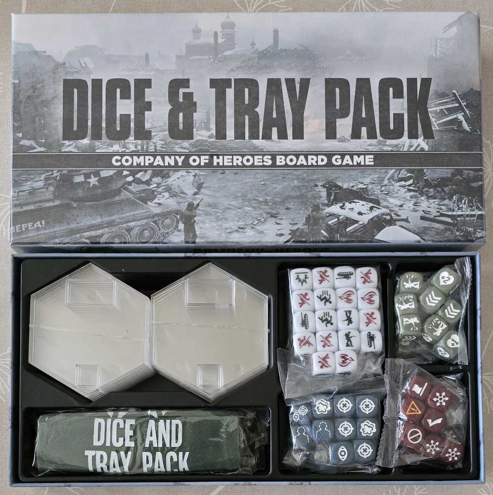 Company Of Heroes: 2nd Edition - Dice & Tray Pack  (2-8) board game collectible [Barcode 796520545021] - Main Image 3