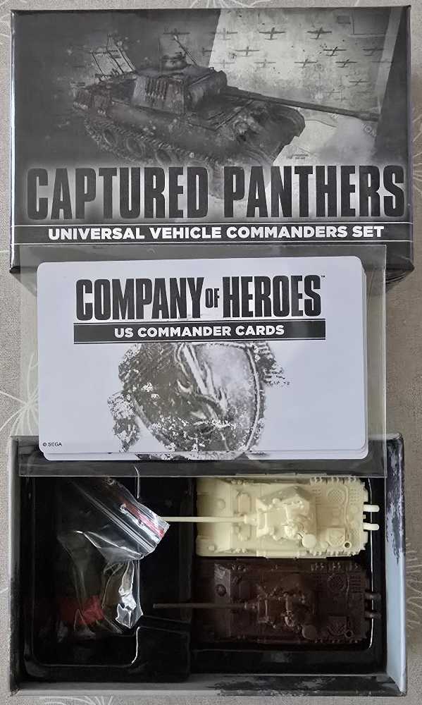 Company Of Heroes: 2nd Edition - Panther Pack  (2-8) board game collectible [Barcode 796520545045] - Main Image 4