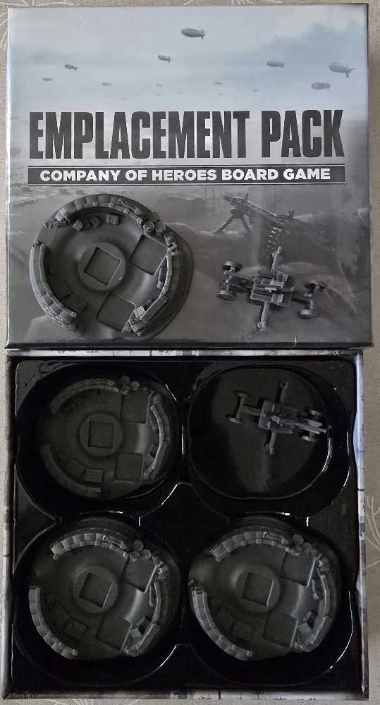 Company Of Heroes: Emplacement Pack Gibson 11 In Aluminum Pan  (2-8) board game collectible [Barcode 796520544994] - Main Image 4