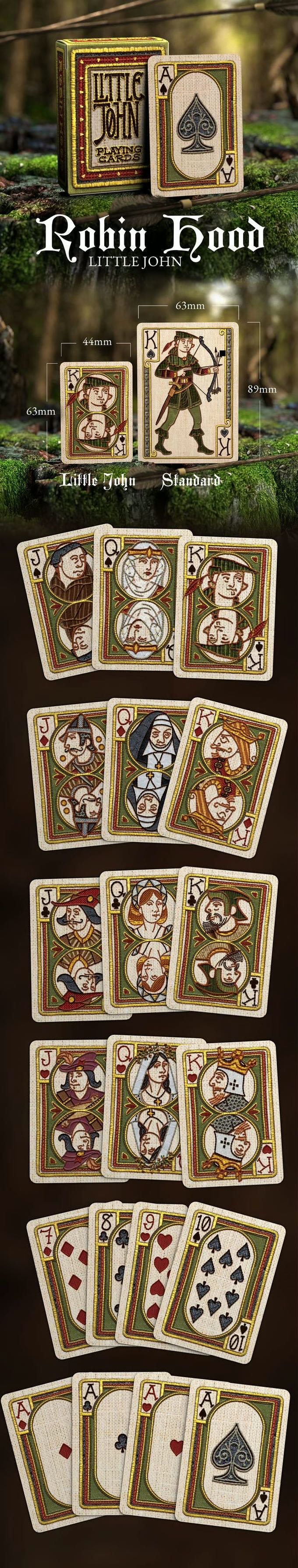 Little John Playing Cards  board game collectible - Main Image 2