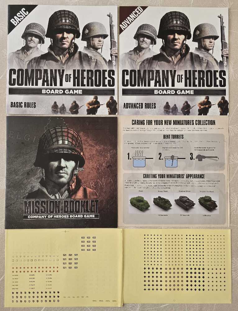 Company Of Heroes Board Game  (2-5) board game collectible - Main Image 4
