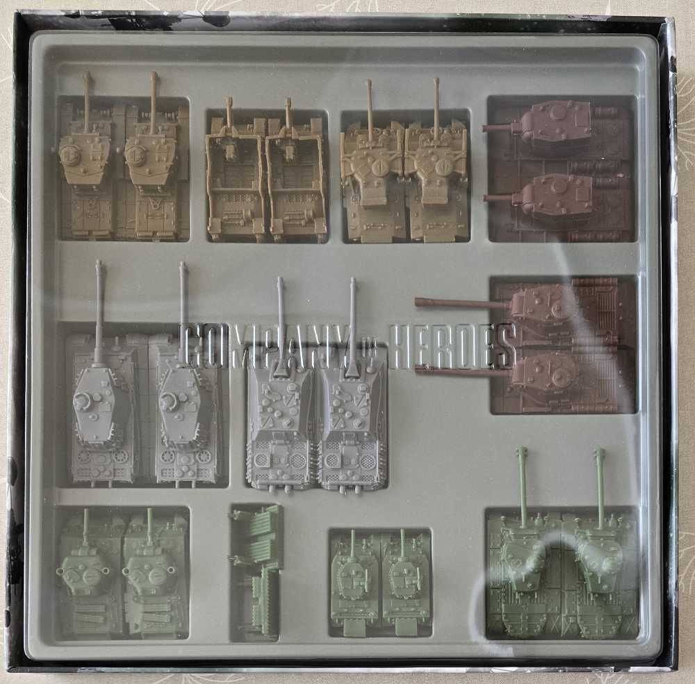Company Of Heroes: 1st Edition - Elite Commanders  (2-5) board game collectible [Barcode 632726130237] - Main Image 3