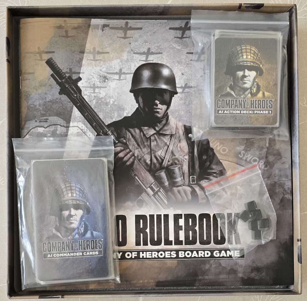Company Of Heroes: 1st Edition - Solo And Co-Op Expansion  (2-4) board game collectible [Barcode 632726130275] - Main Image 3