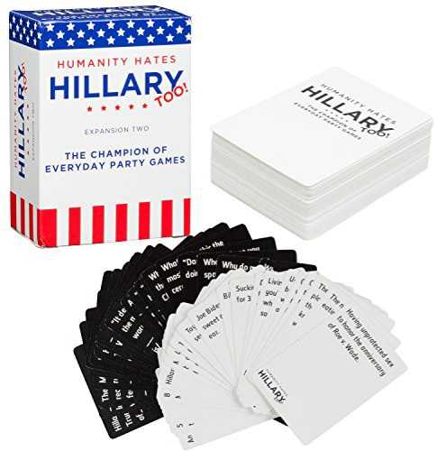 Humanity Hates Hillary Too!: Expansion Two  (4+) board game collectible [Barcode 656103022076] - Main Image 4