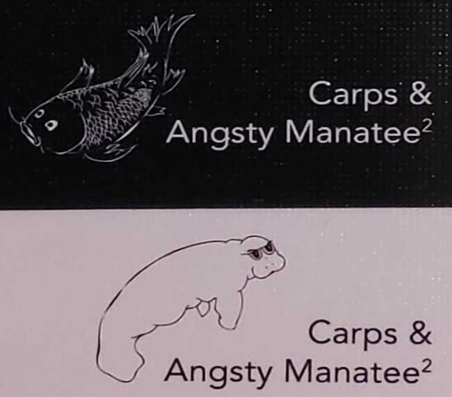 Carps & Angsty Manatee: Volume 2  (4+) board game collectible [Barcode 024972982256] - Main Image 4
