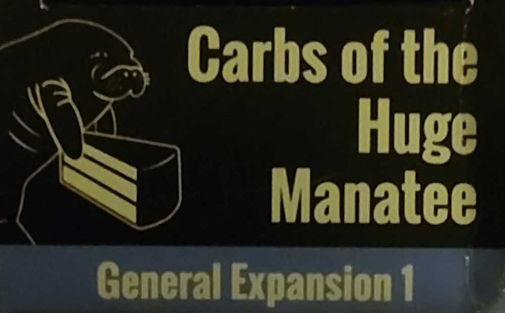 Carbs Of The Huge Manatee: General Expansion 1  (4+) board game collectible - Main Image 3