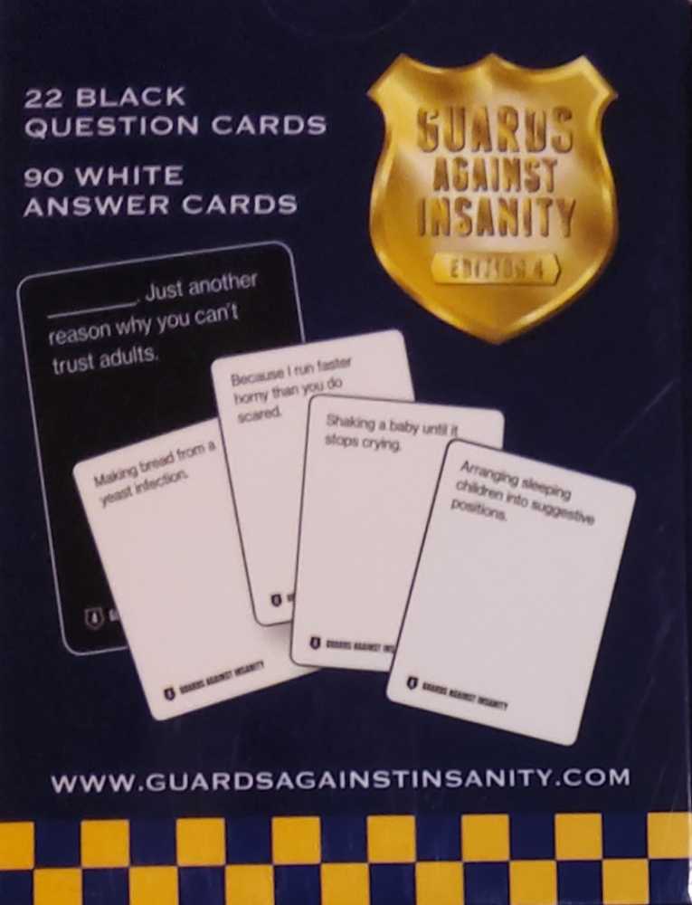 Guards Against Insanity: Edition 4  (4+) board game collectible [Barcode 703510538550] - Main Image 2