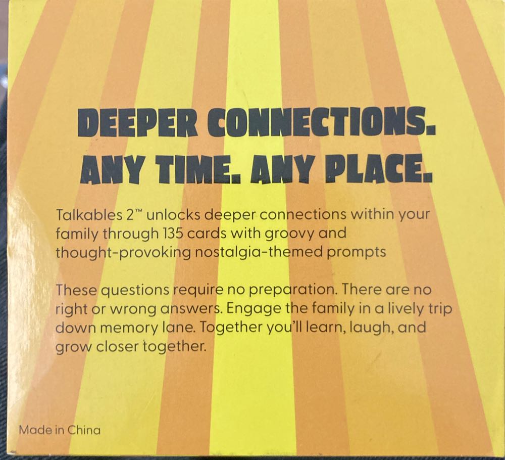 Talkables  board game collectible - Main Image 2