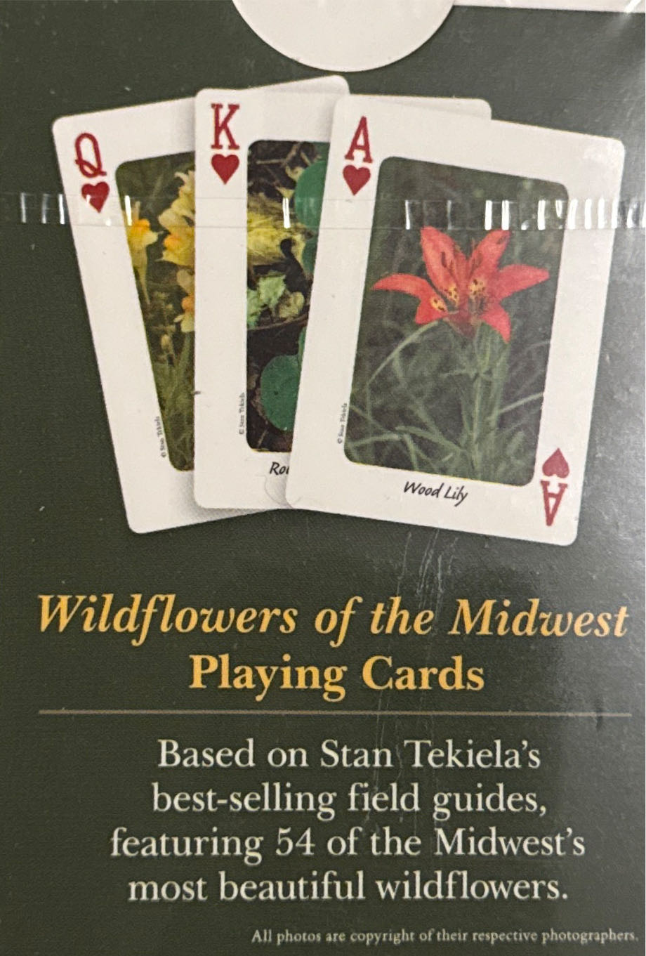 Wildflowers Of The Midwest Playing Cards Nature’s Wild Cards  board game collectible [Barcode 9781591932871] - Main Image 2
