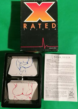 X Rated Trivia  (2 - 8 Adult) board game collectible [Barcode 5012822007001] - Main Image 3