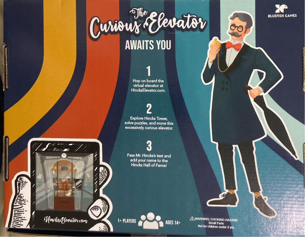 Curious Elevator Of Mr. Hincks  (1+) board game collectible - Main Image 2