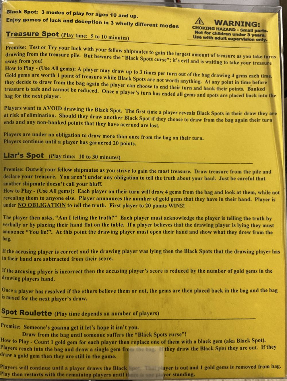 Black Spot  board game collectible - Main Image 2