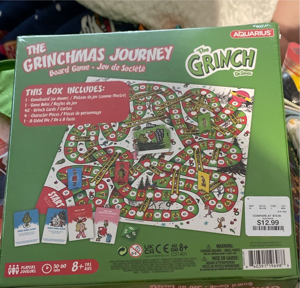 The Grinchmas Journey  (2-4) board game collectible - Main Image 2