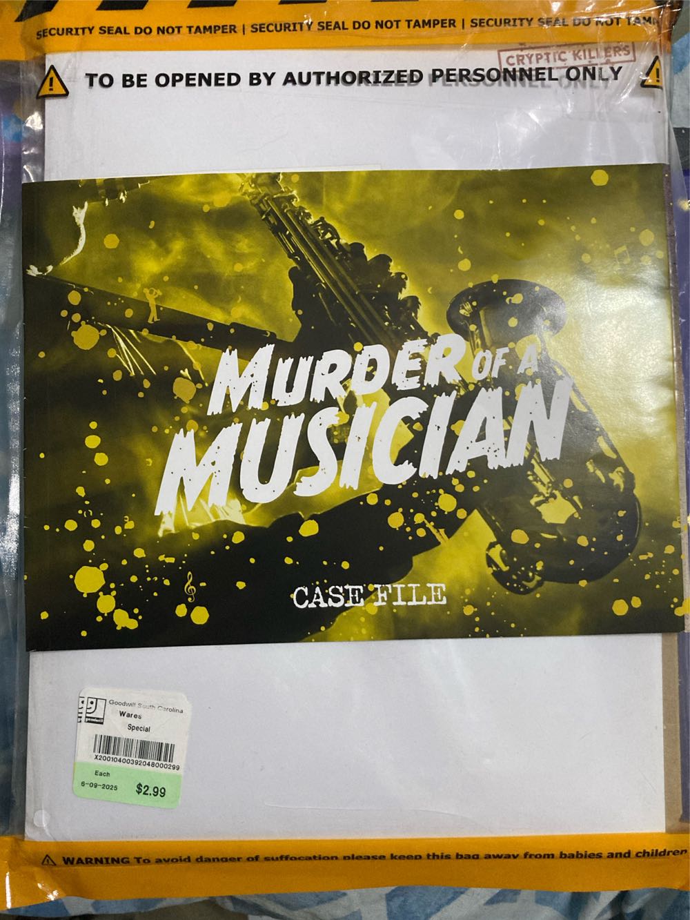 Paperback By Tim Fowers Edition Card Sealed Tim