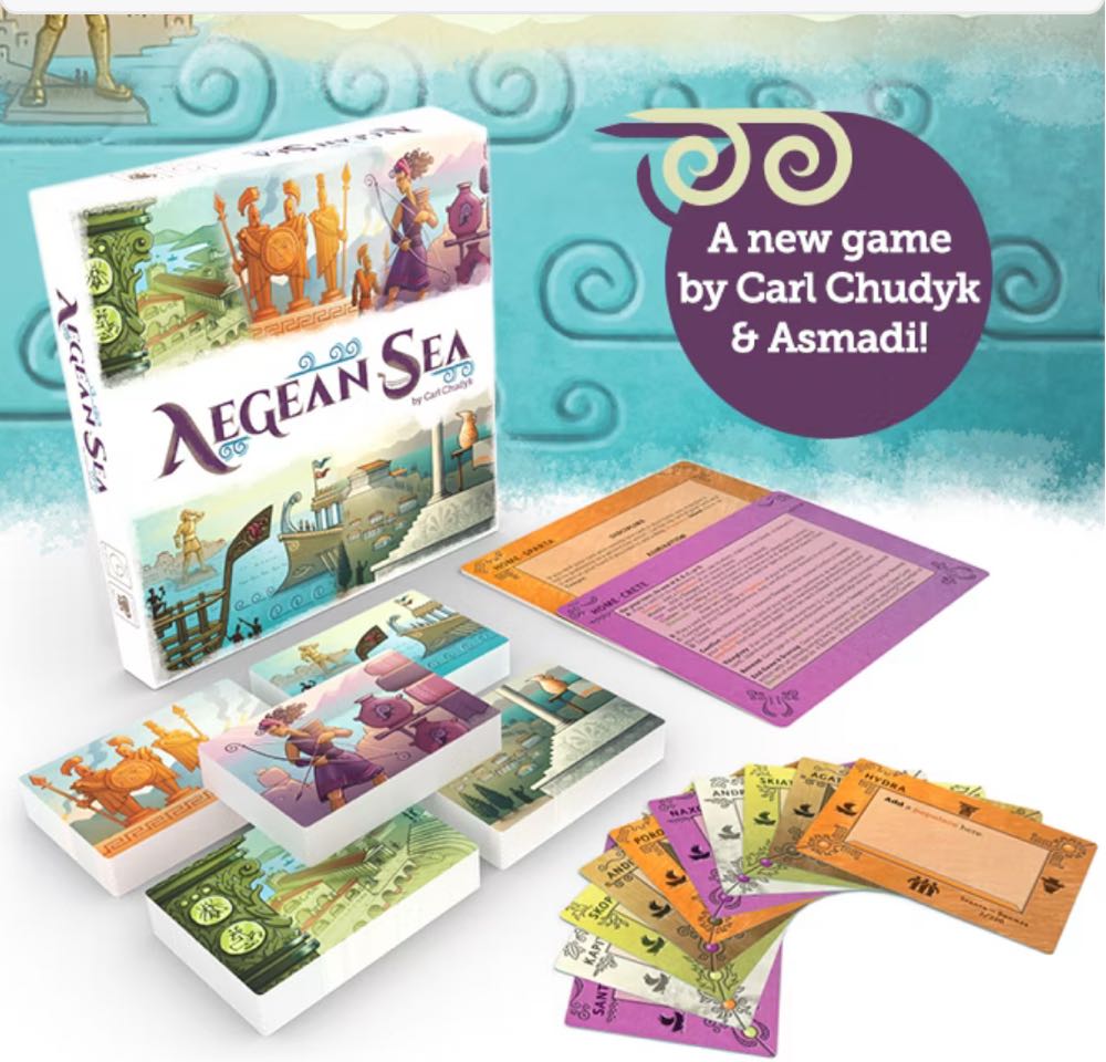 Aegean Sea  (2 3 4 5) board game collectible [Barcode 859358006161] - Main Image 3